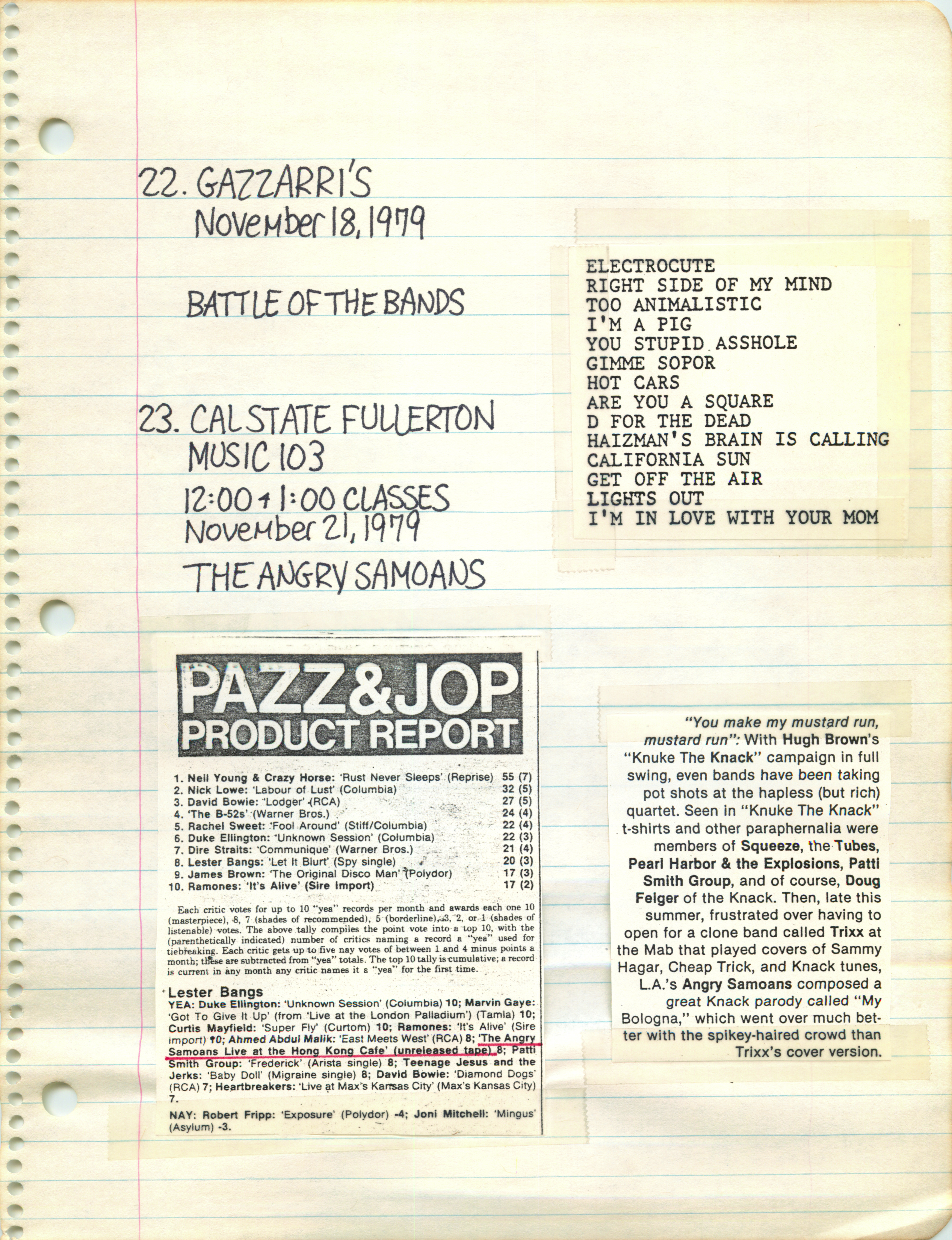 ./ANGRY SAMOANS Metal Mike Scrapbook 1979 - 07-29-1979 - 12-27-1979 - Harlan Hollander then P.J. Galligan on Lead Guitar_Page_05.png